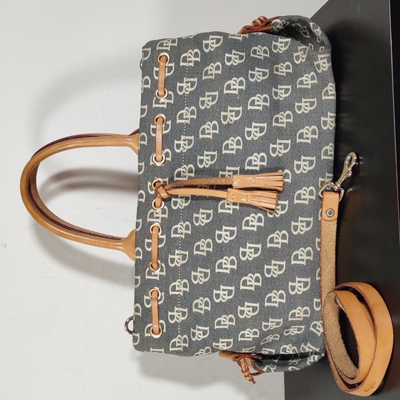 Dooney & Bourke Canvas Monogram Tote - Picture 3 of 12